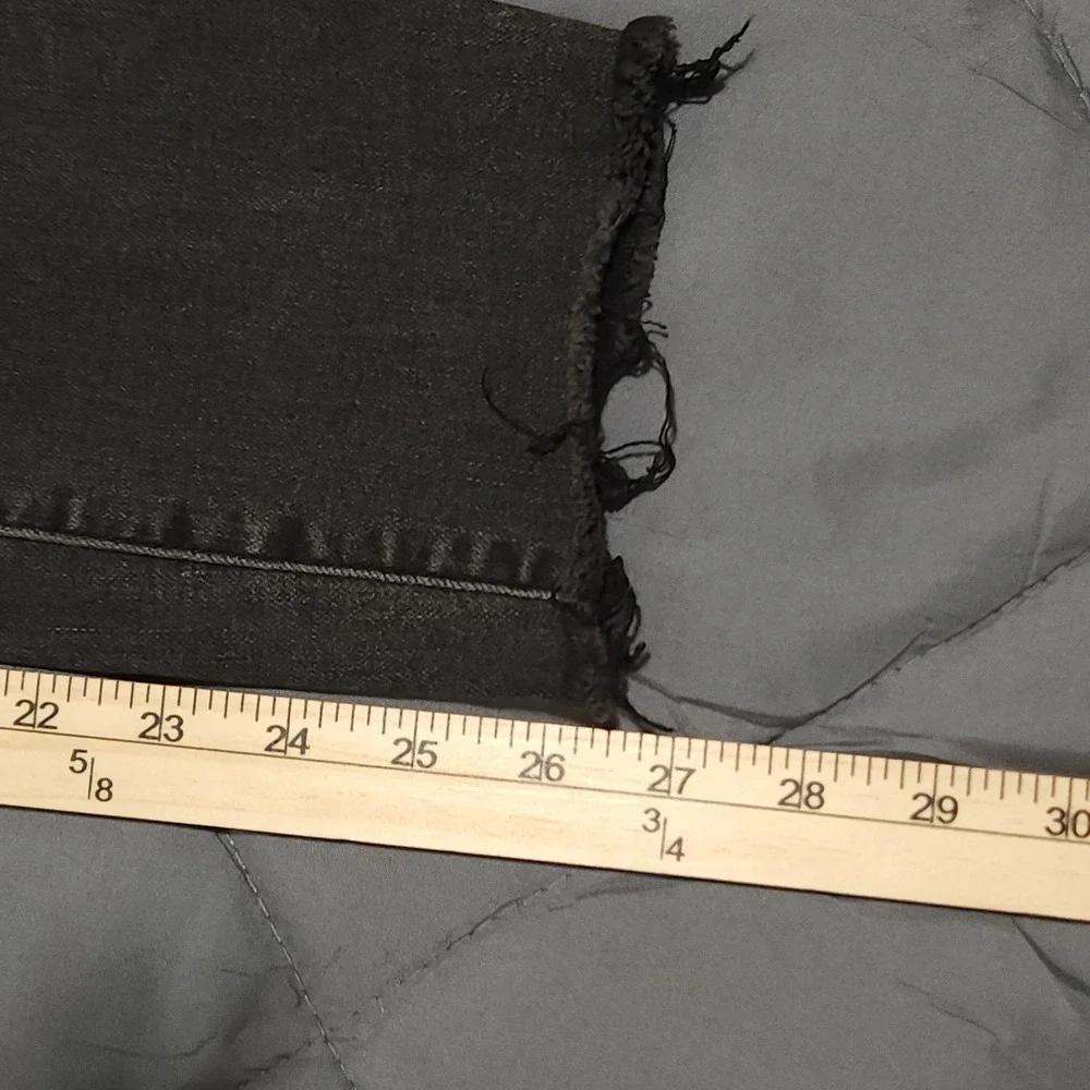 KUT from the Kloth Reese‎ Jeans Women's 00 26x26.5 Mid Rise Button Fly Raw Hem